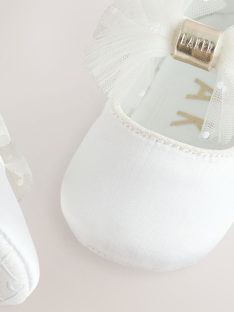 كريم - حذاء Padders مزيّن بفيونكة للبنات من Baker By Ted Baker - Image 5 of 5