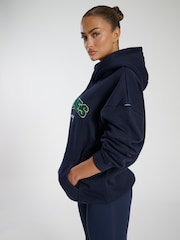 South Beach Blue Oversized Pilates Hoodie - Image 3 of 6