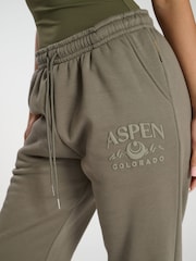 South Beach Green Cuffed Aspen Joggers - Image 6 of 6