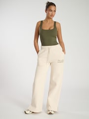 South Beach Cream Aspen Wide Leg Joggers - Image 2 of 6
