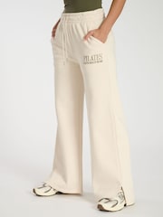 South Beach Cream Aspen Wide Leg Joggers - Image 5 of 6