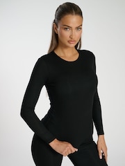 South Beach Black Long Sleeve T-Shirt - Image 1 of 5