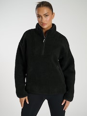 South Beach Black Borg Quarter Zip Jacket - Image 2 of 6