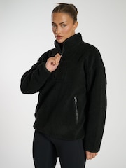 South Beach Black Borg Quarter Zip Jacket - Image 3 of 6