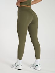 South Beach Green High Waist  Leggings - Image 2 of 4