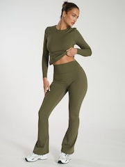 South Beach, ausgestellte Leggings mit hoher Taille - Bild 1 von 6