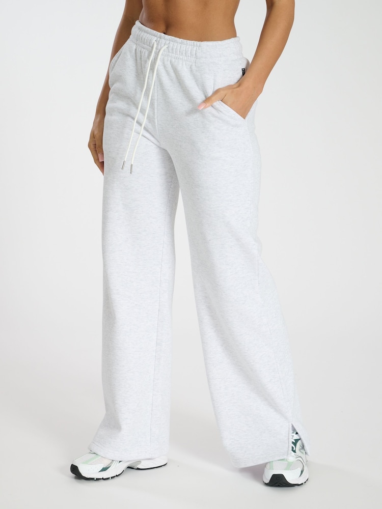 South Beach Grey Wide Leg Joggers - Image 4 of 5