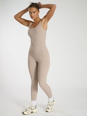 South Beach Scoop Vest Unitard Jumpsuit - Imagen 3 de 6