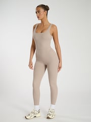 South Beach Scoop Vest Unitard Jumpsuit - Imagen 4 de 6