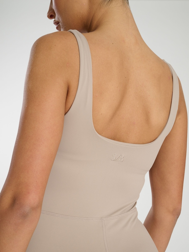 South Beach Scoop Vest Unitard Jumpsuit - Imagen 6 de 6