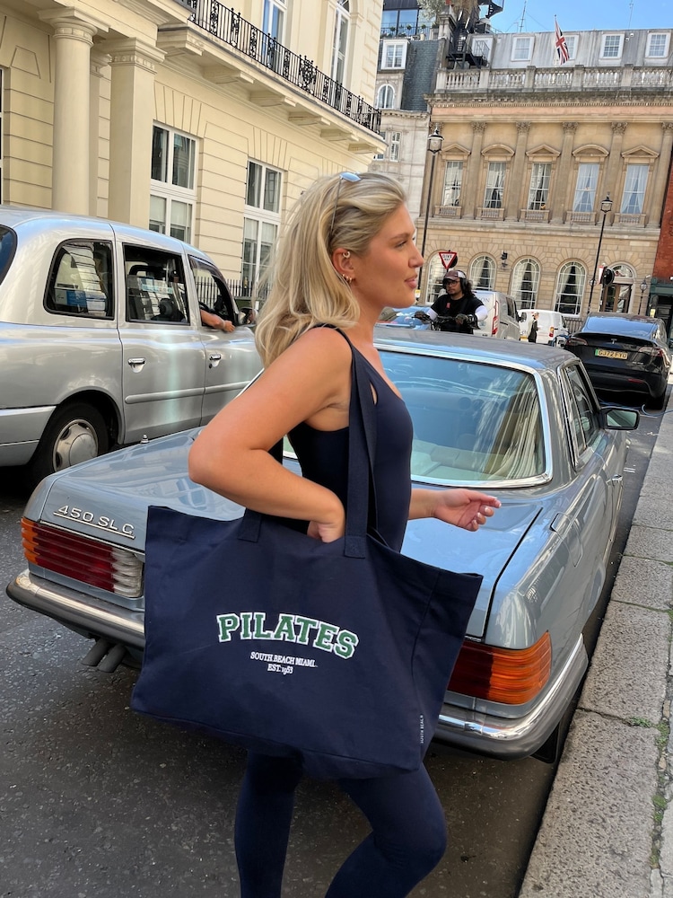 South Beach Blue Pilate Tote Bag - Image 6 of 6