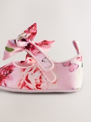 وردي/أرجواني فاتح/أبيض - حذاء Padders مزيّن بفيونكة للبنات من Baker By Ted Baker - صورة 6 من 6