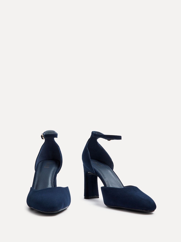 Linzi Corinne Square Toe Closed Back Heels - Image 4 of 6