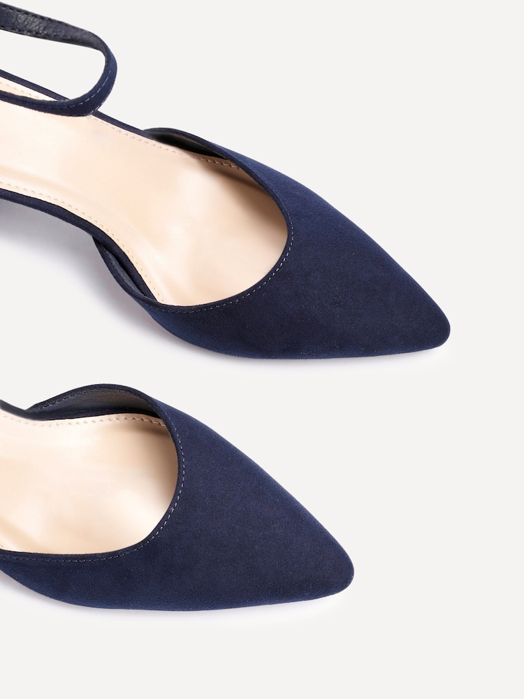 Azul - Zapatos de salón de tacón cuadrado con parte posterior cerrada Leona de Linzi - Imagen 5 de 5 Azul - Zapatos de salón de tacón cuadrado con parte posterior cerrada Leona de Linzi - Imagen 5 de 5