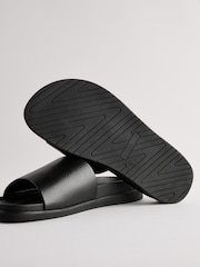 Negro - Chinelas de cuero - Imagen 6 de 6