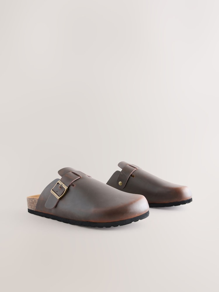 Brown EDIT Suede Mules - Image 3 of 9