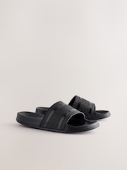 Negro - Chancla con rayas - Imagen 1 de 5