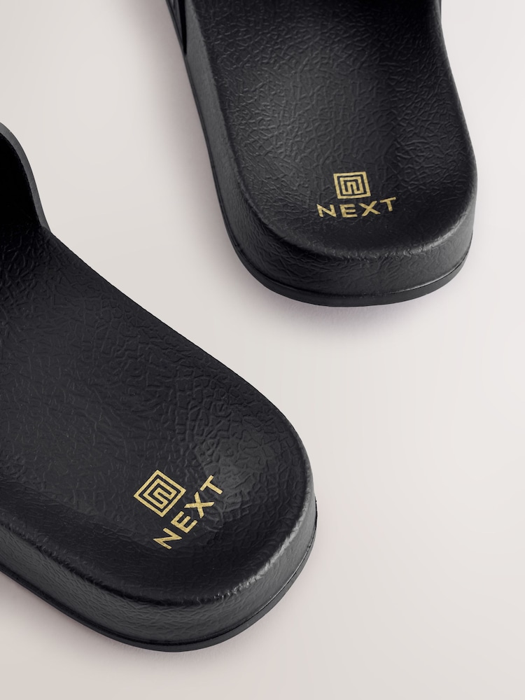 Black Stripe Sliders - Image 7 of 7 Black Stripe Sliders - Image 7 of 7
