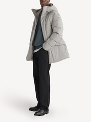 Parajumpers Grey Hikari Down Hooded Jacket - Image 3 of 11