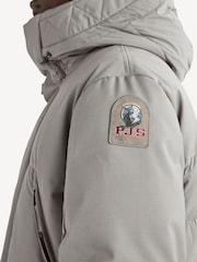 Parajumpers Grey Hikari Down Hooded Jacket - Image 5 of 11