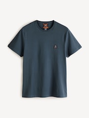 Parajumpers Blue Patch T-Shirt - Image 4 of 7