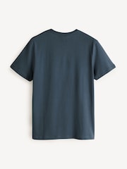 Parajumpers Blue Patch T-Shirt - Image 5 of 7