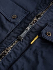 Parajumpers Blue Tel Utility Overshirt - Image 11 of 11