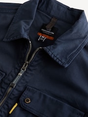 Parajumpers Blue Tel Utility Overshirt - Image 8 of 11