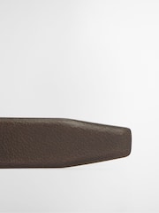Barbour® Brown Clyde Leather Belt - Image 3 of 3