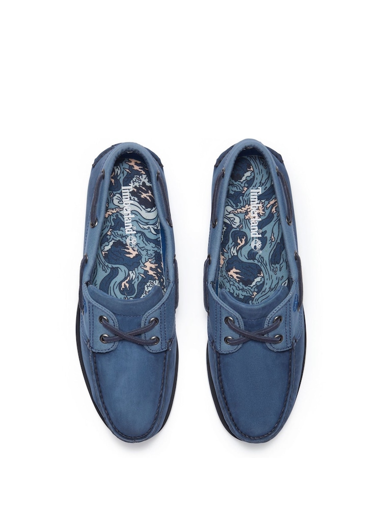 Timberland Mens Classic 2 Eye Boat Shoes - Image 4 of 8