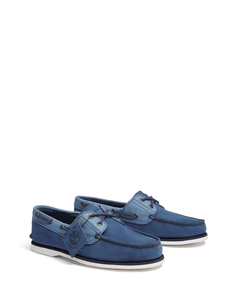 Timberland Mens Classic 2 Eye Boat Shoes - Image 6 of 8