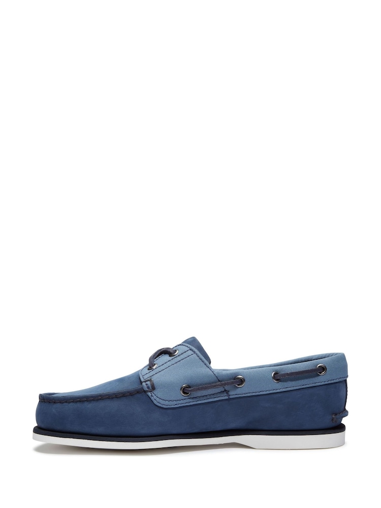 Timberland Mens Classic 2 Eye Boat Shoes - Image 7 of 8