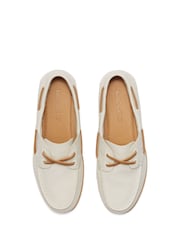 Белый - Timberland Женская классическая обувь 2 Eye Boat - Image 7 of 9