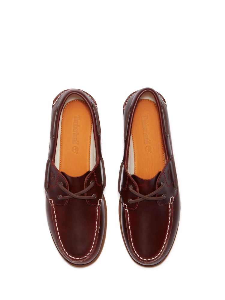 Timberland Womens Classic 2 Eye Boat Shoes - Image 2 of 7