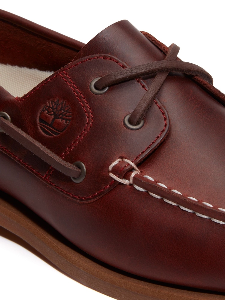 Buy Timberland Brown Classic 2 Eye Boat Shoes from Next USA display picture 3