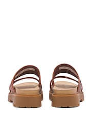Timberland bruine Clairemont Way Slide sandalen - Image 6 of 8