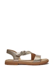 Goud - Timberland Calista Bay sandalen met bandje aan de achterkant - Image 1 of 10