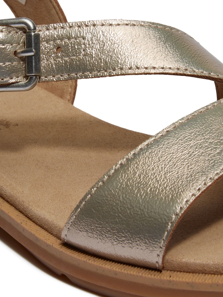 Goud - Timberland Calista Bay sandalen met bandje aan de achterkant - Image 10 of 10