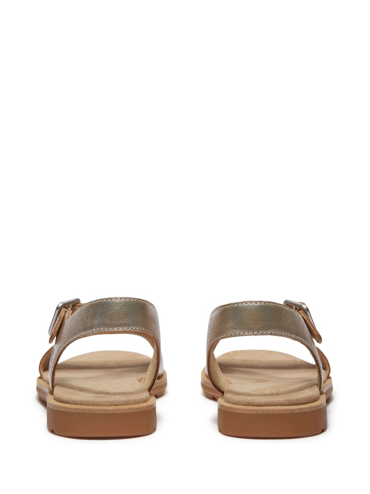 Goud - Timberland Calista Bay sandalen met bandje aan de achterkant - Image 8 of 10