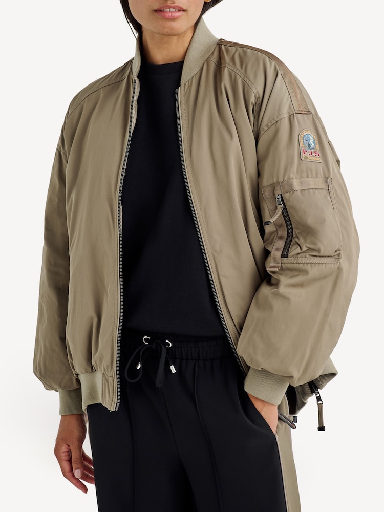 Parajumpers Bomb Reversible Bomber Nude Jacket - Image 4 of 8