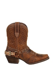 Durango Crush Shortie Brown Boots - Image 1 of 5