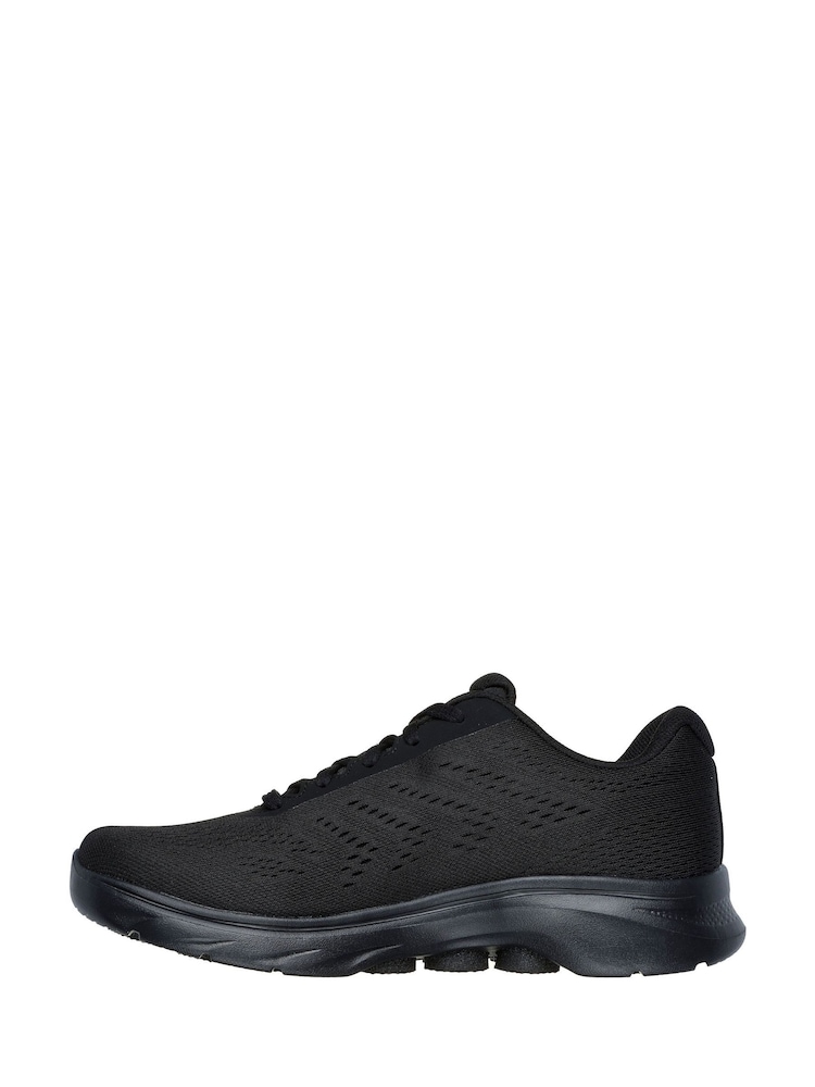 Skechers Black Go Walk 7 Avalo 2 Wide Fit Trainers - Image 2 of 5