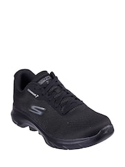 Skechers Black Go Walk 7 Avalo 2 Wide Fit Trainers - Image 3 of 5