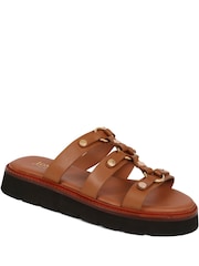 Jones Bootmaker Harlee Leather Black Mules - Image 2 of 5