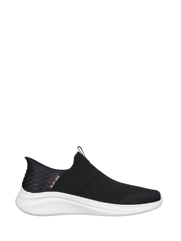 črna - Skechers Širok kroj Ultra Flex 3.0 Športni copati Smooth Step Slip-Ins - Slika 1 iz 5 črna - Skechers Širok kroj Ultra Flex 3.0 Športni copati Smooth Step Slip-Ins - Slika 1 iz 5