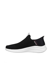 Skechers Black Wide Fit Ultra Flex 3.0 Smooth Step Slip-Ins Trainers - Image 5 of 5