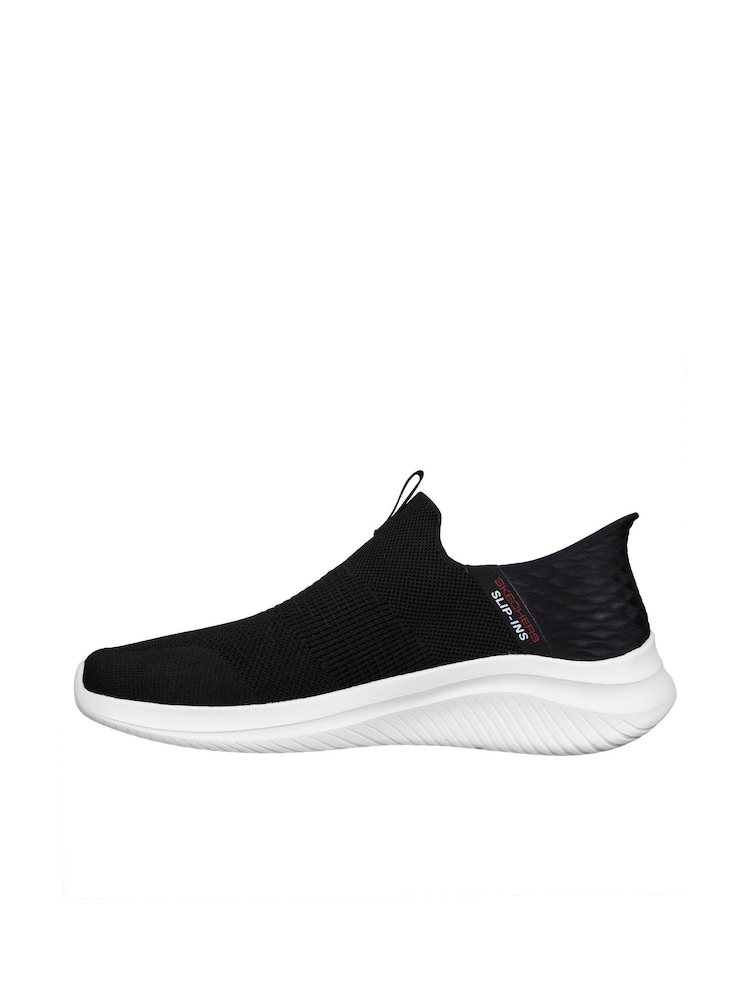 Skechers Black Wide Fit Ultra Flex 3.0 Smooth Step Slip-Ins Trainers - Image 5 of 5