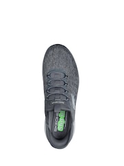 Skechers Grey Summits Key Pace Wide Fit Slip-Ins Trainers - Image 2 of 4