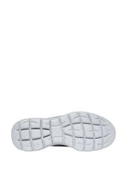 Skechers Grey Summits Key Pace Wide Fit Slip-Ins Trainers - Image 4 of 4
