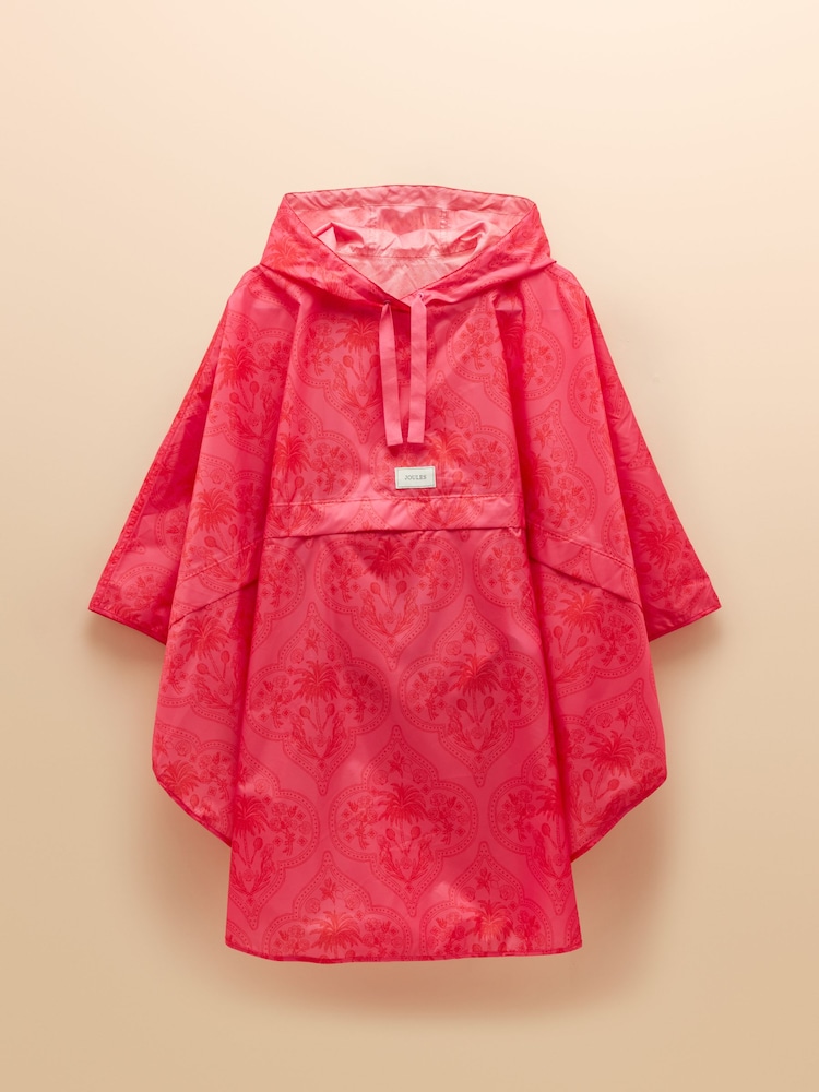 Joules Elstow Packable Poncho with Hood - Image 8 de 8